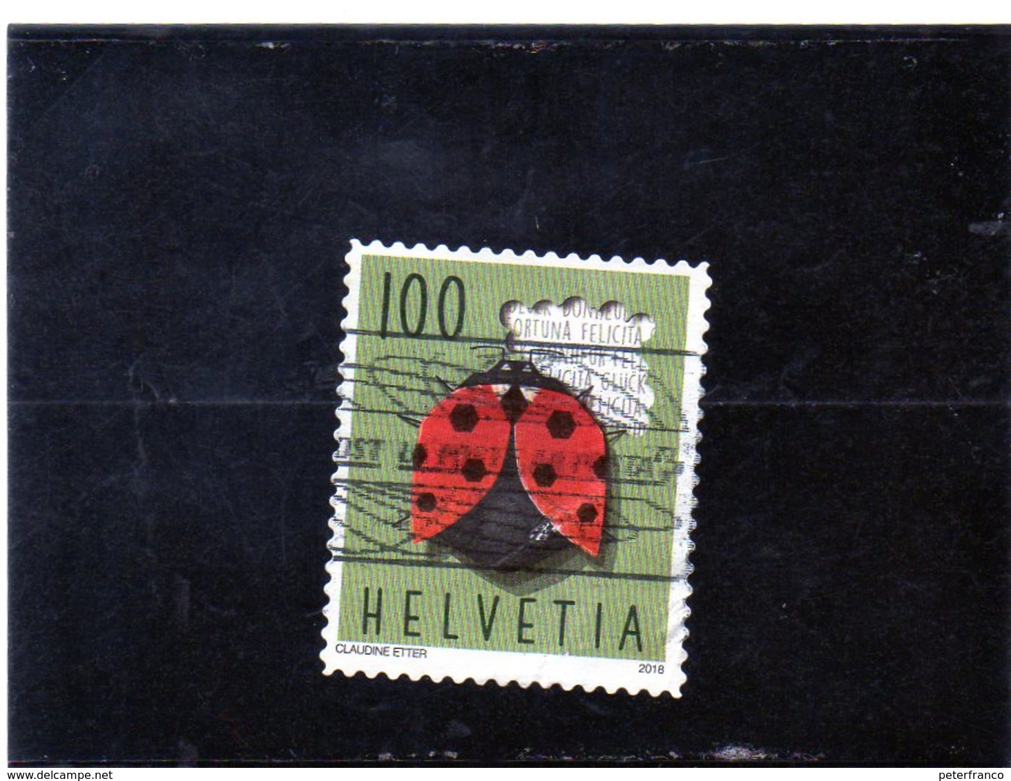 2016 Svizzera - Coccinella - Usati