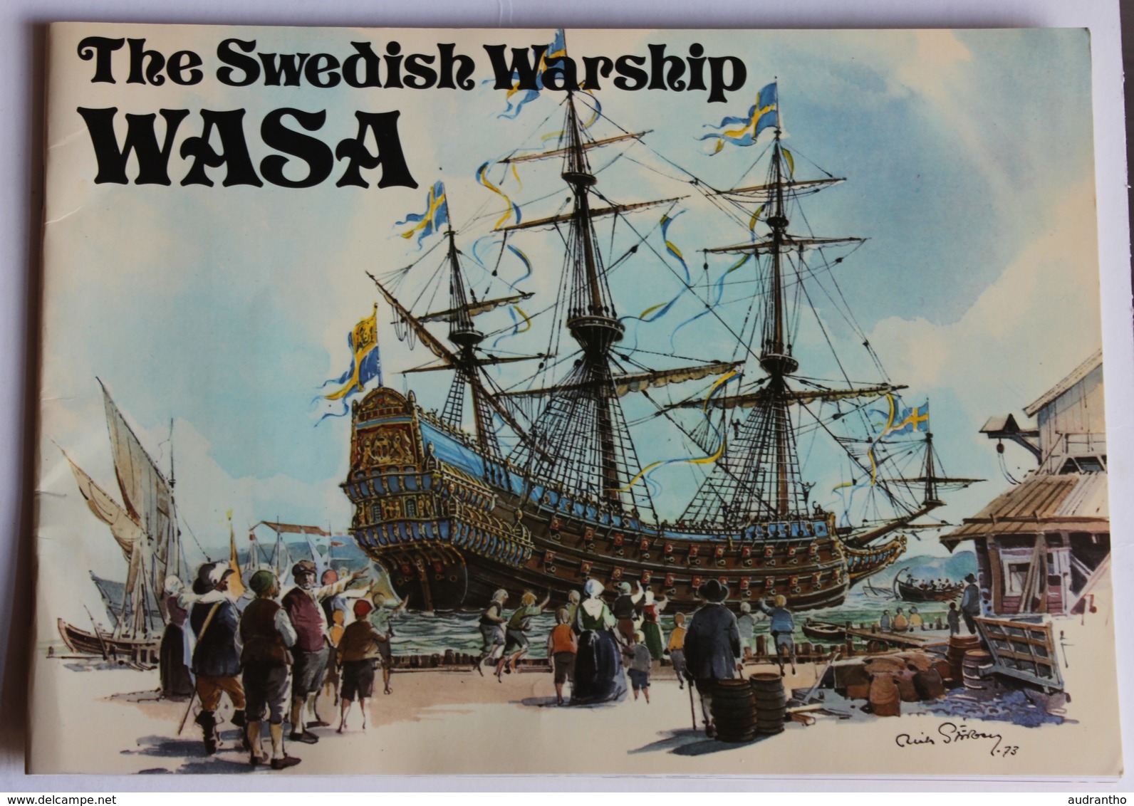 Livre The Swedish Warship Wasa 1973 Macmillan Navire De Guerre Royal Suédois - Autres & Non Classés