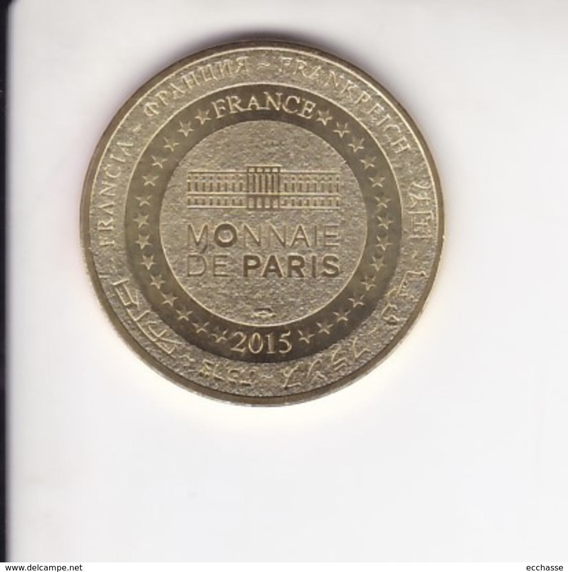 Jeton Médaille Monnaie De Paris MDp Grotte La Cocalière  2015 - 2015