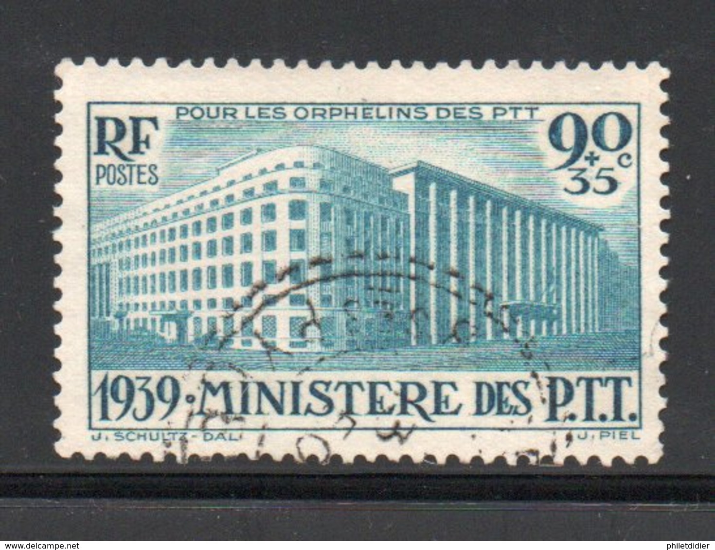 YT 424 Oblitéré - Côte 22.50 € - Très Beau Timbre - Aucun Défaut - - Oblitérés