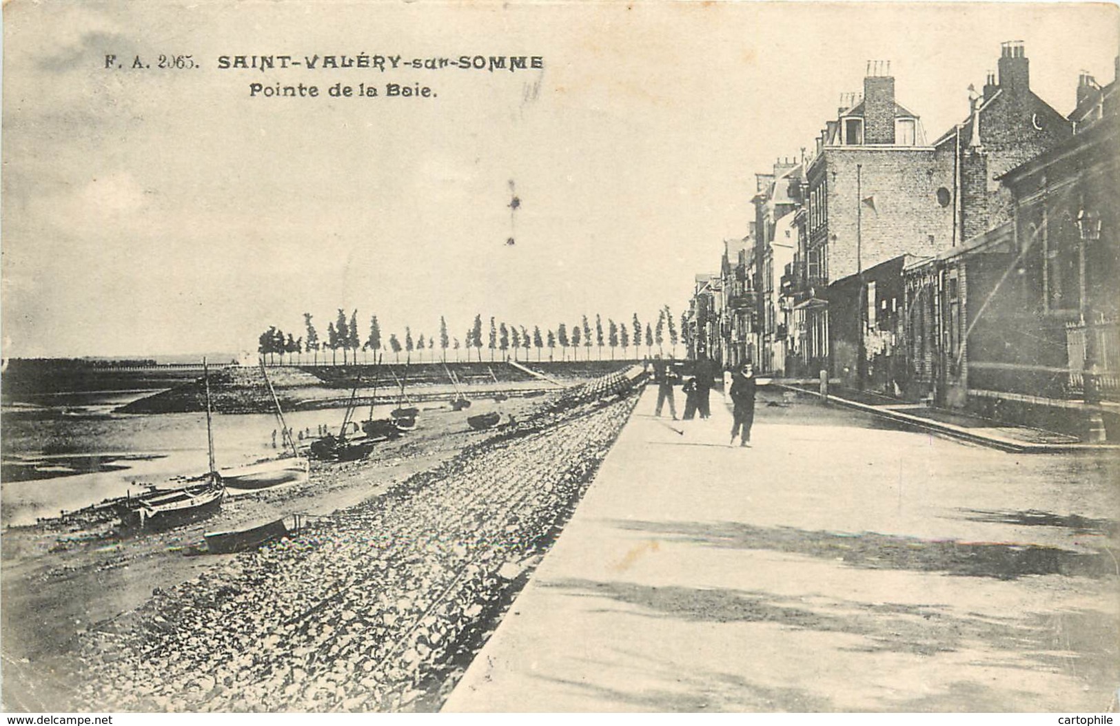 80 - SAINT VALERY SUR SOMME - Pointe De La Baie En 1907 - Saint Valery Sur Somme