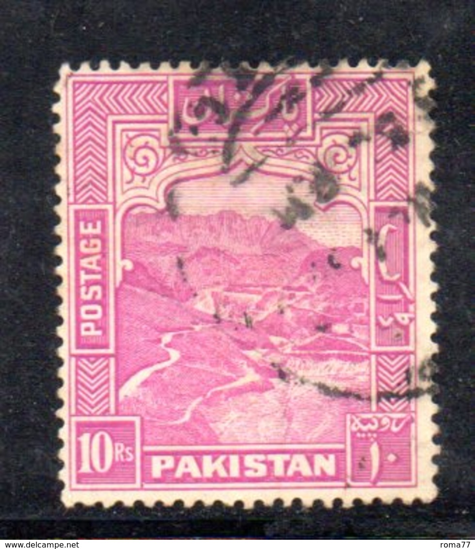 APR1727 - PAKISTAN 1948 , Indipendenza : Yvert N. 41  Usato  (2380A) - Pakistan