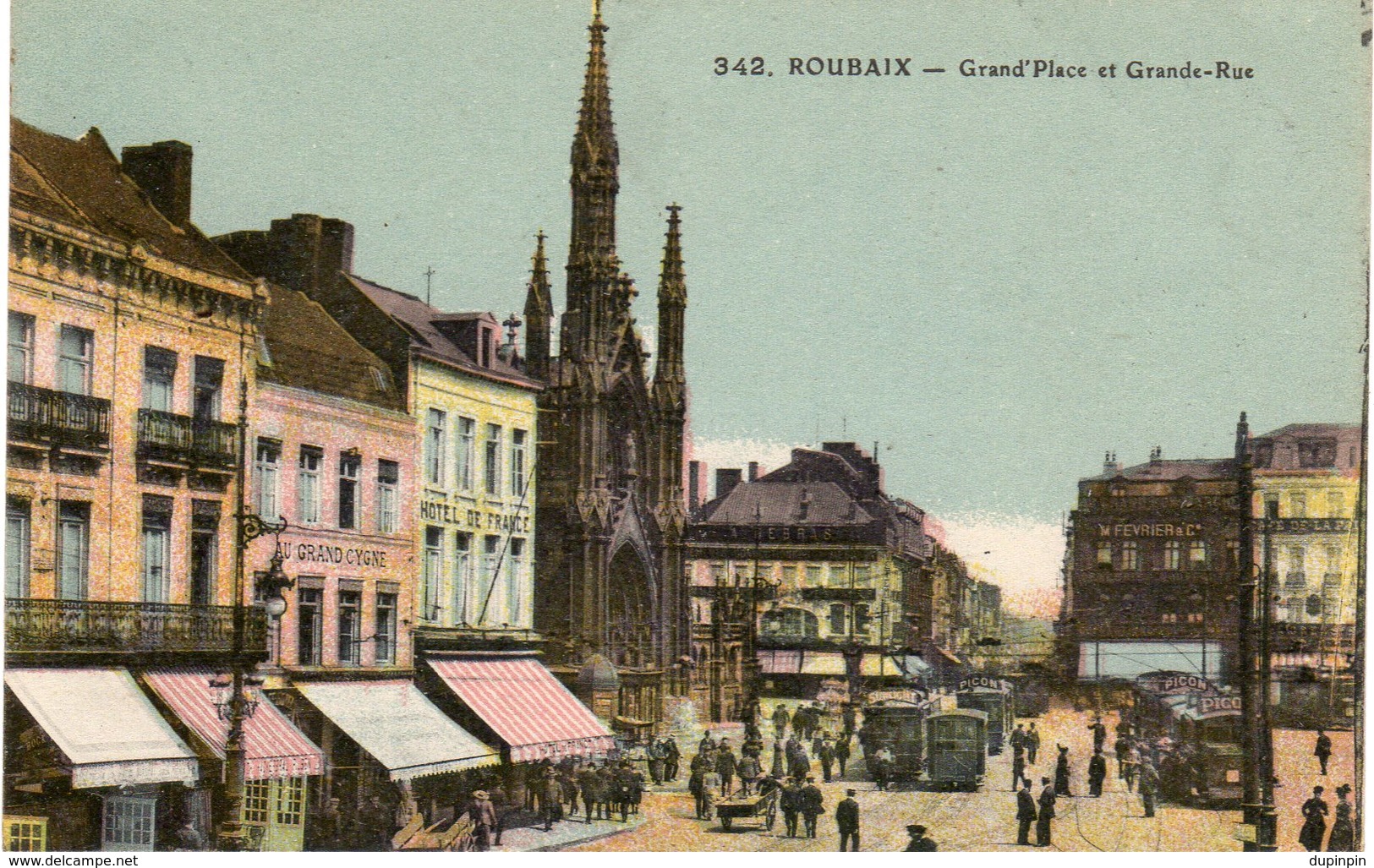 ROUBAIX - Grand' Place Et Grande Rue - Roubaix