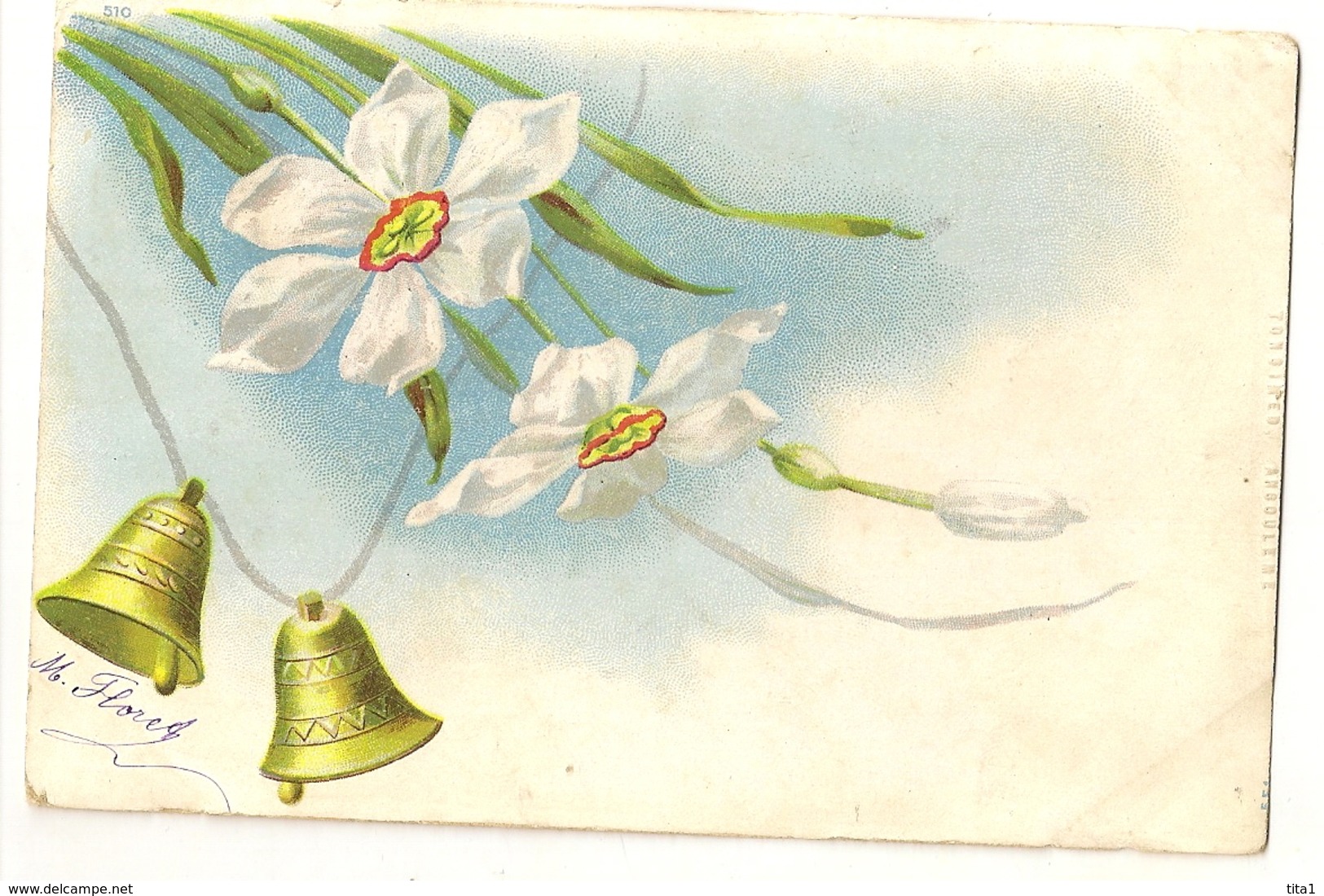 70 - Narcisses Et Cloches - Fleurs