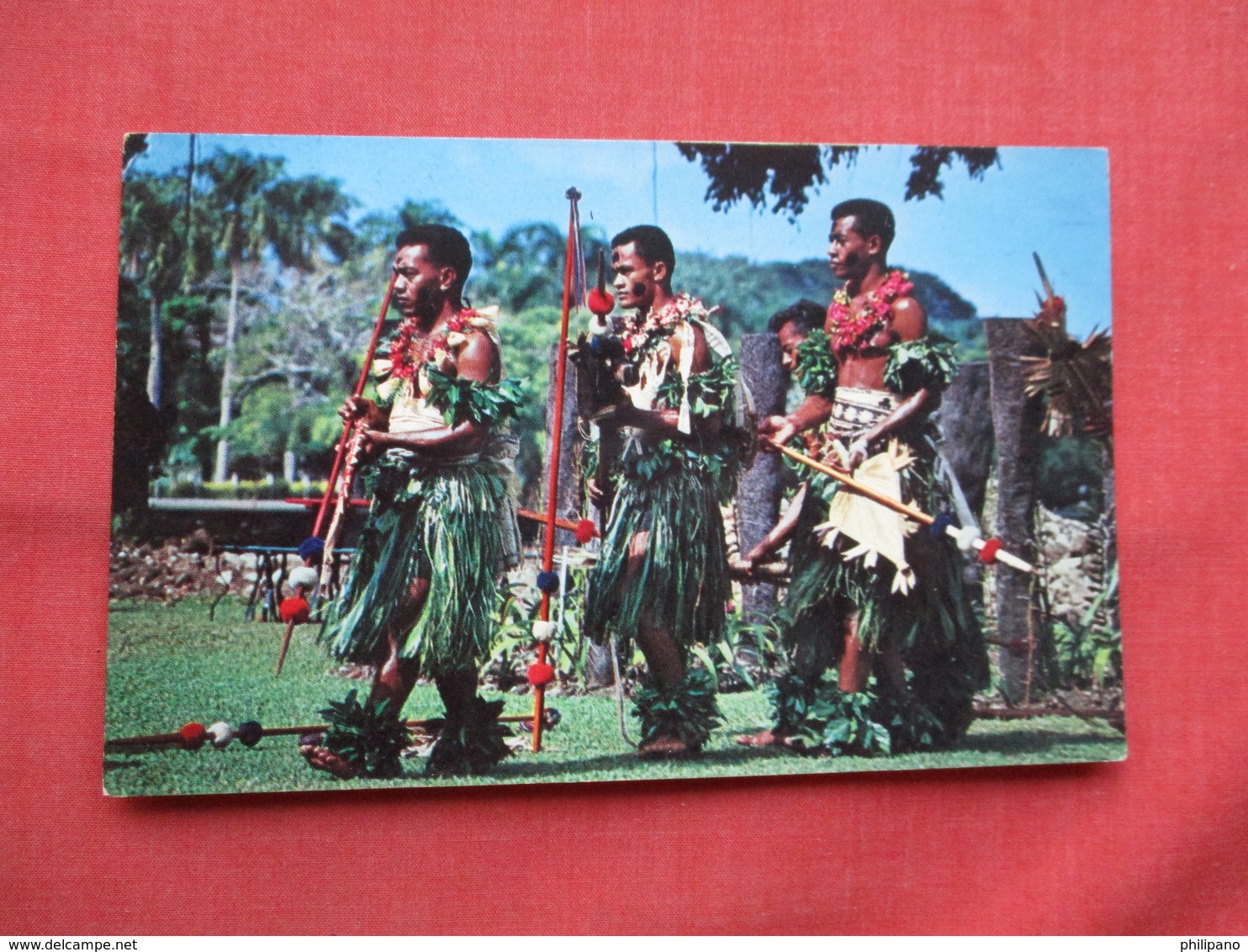 Fijian Spear Dance    Has Stamps & Cancel Ref  3482 - Fiji