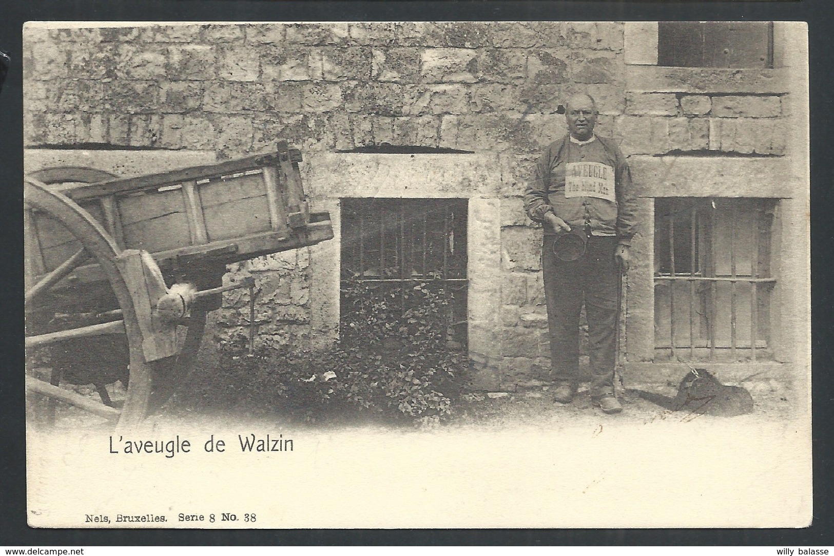 +++ CPA - L'aveugle De WALZIN - Dinant - Nels Série 8 N° 38   // - Dinant