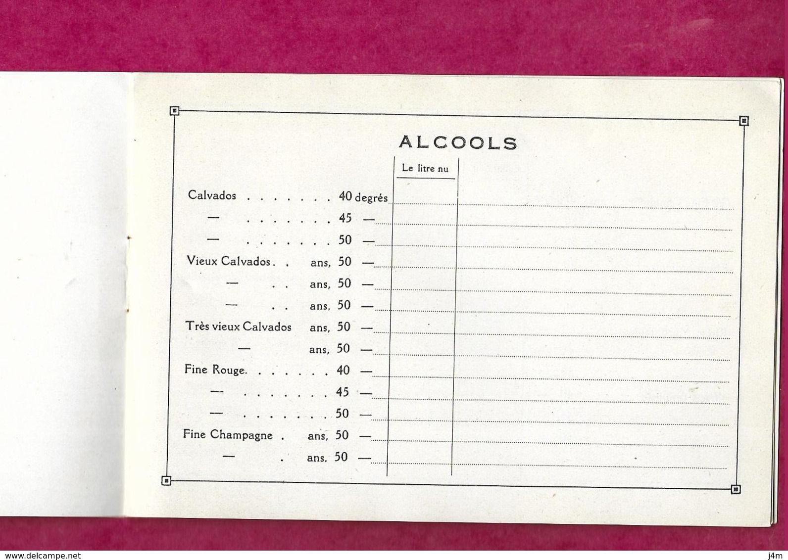 Document Catalogue 1905...Distillerie De La Lenteignière à SAINT GERMAIN De TALLEVENDE (14) HUET Frères à SOURDEVAL (50) - 1900 – 1949