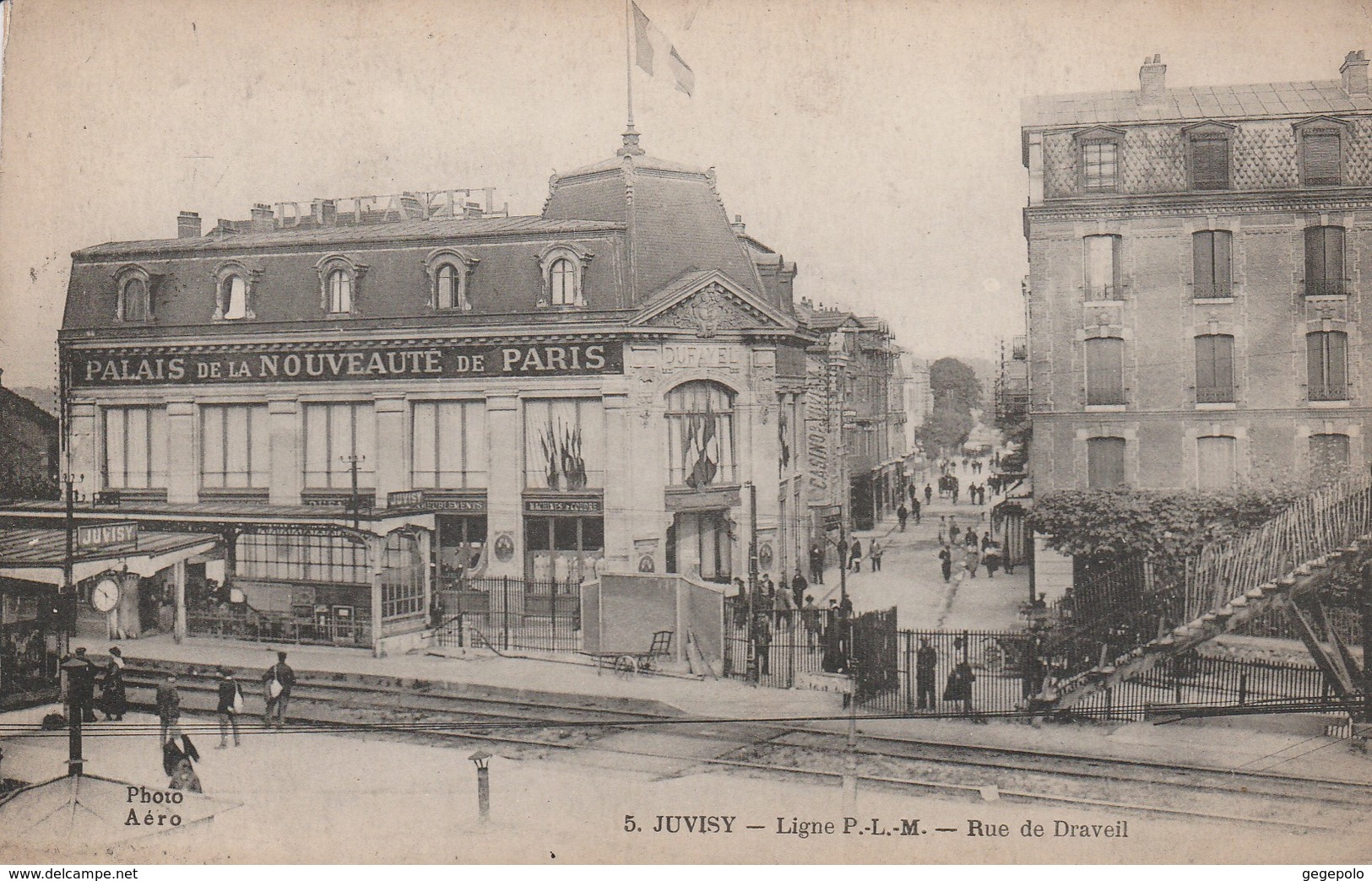 JUVISY - Ligne P.-L.-M - Rue De Draveil - Juvisy-sur-Orge