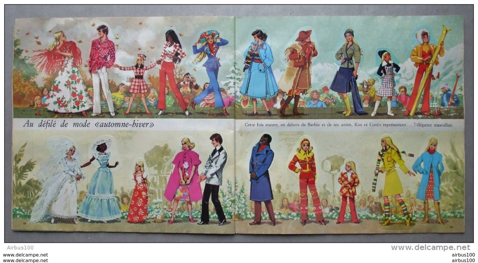 COLLECTEUR ADHÉSIFS STICKERS POUPÉE BARBIE 1976 - 28 PAGES PRESQUE COMPLET - TOUTES LES PAGES SCANNÉES