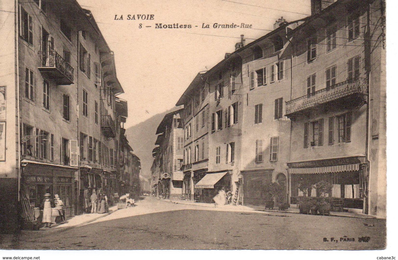 LA SAVOIE - Moutiers - La Grande Rue - Moutiers