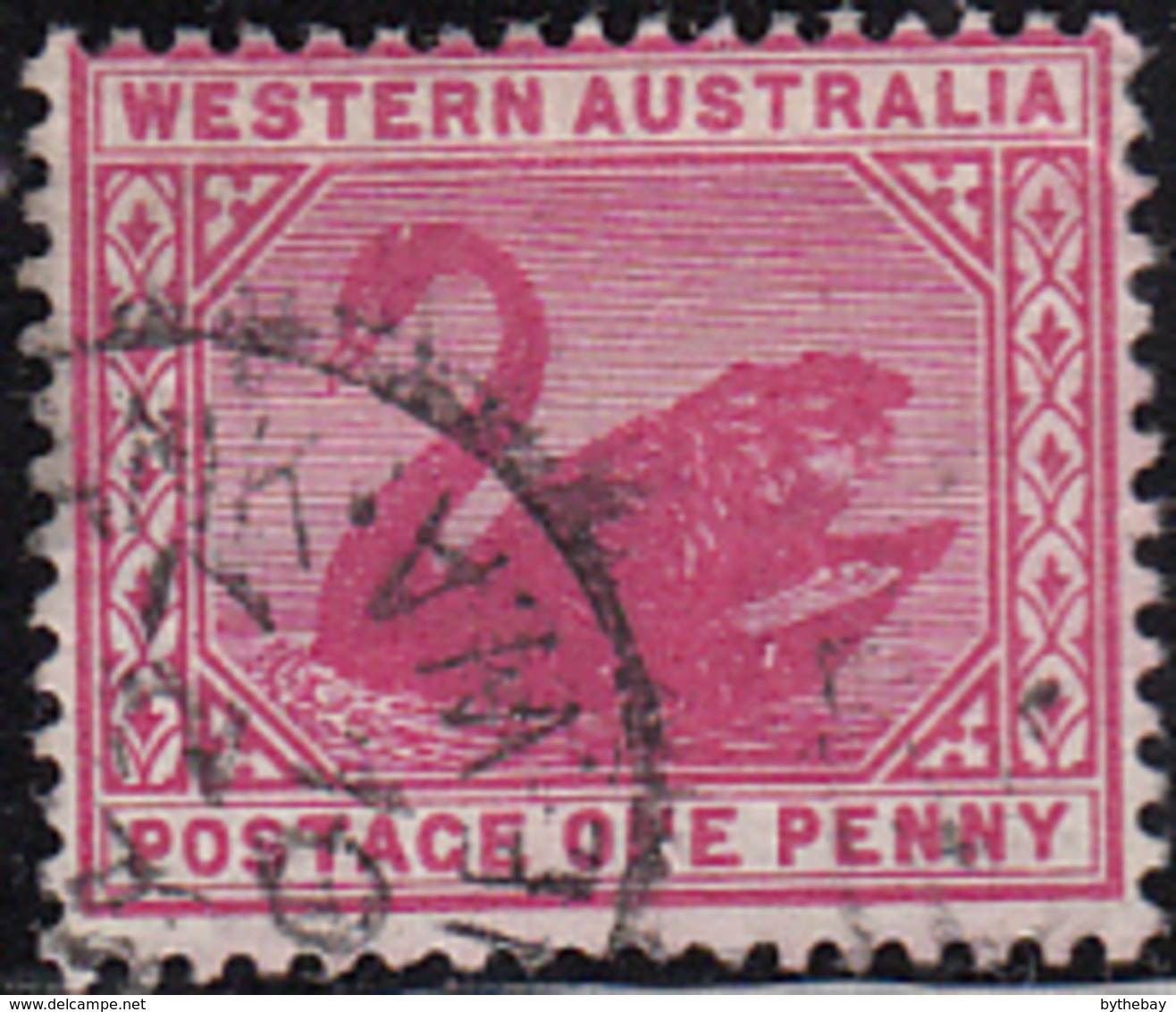 Western Australia 1899-1901 Used Sc 73 1p Swan - Oblitérés