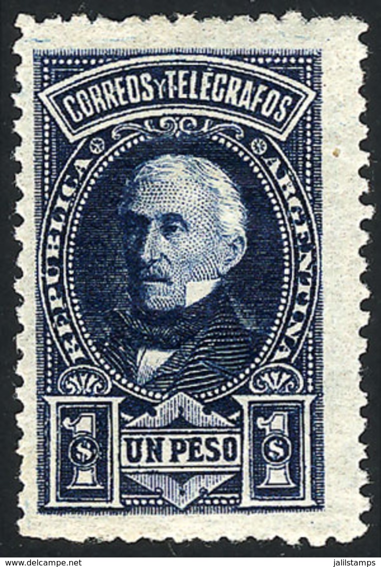 ARGENTINA: GJ.115, 1P San Martín, Mint, VF Quality - Autres & Non Classés