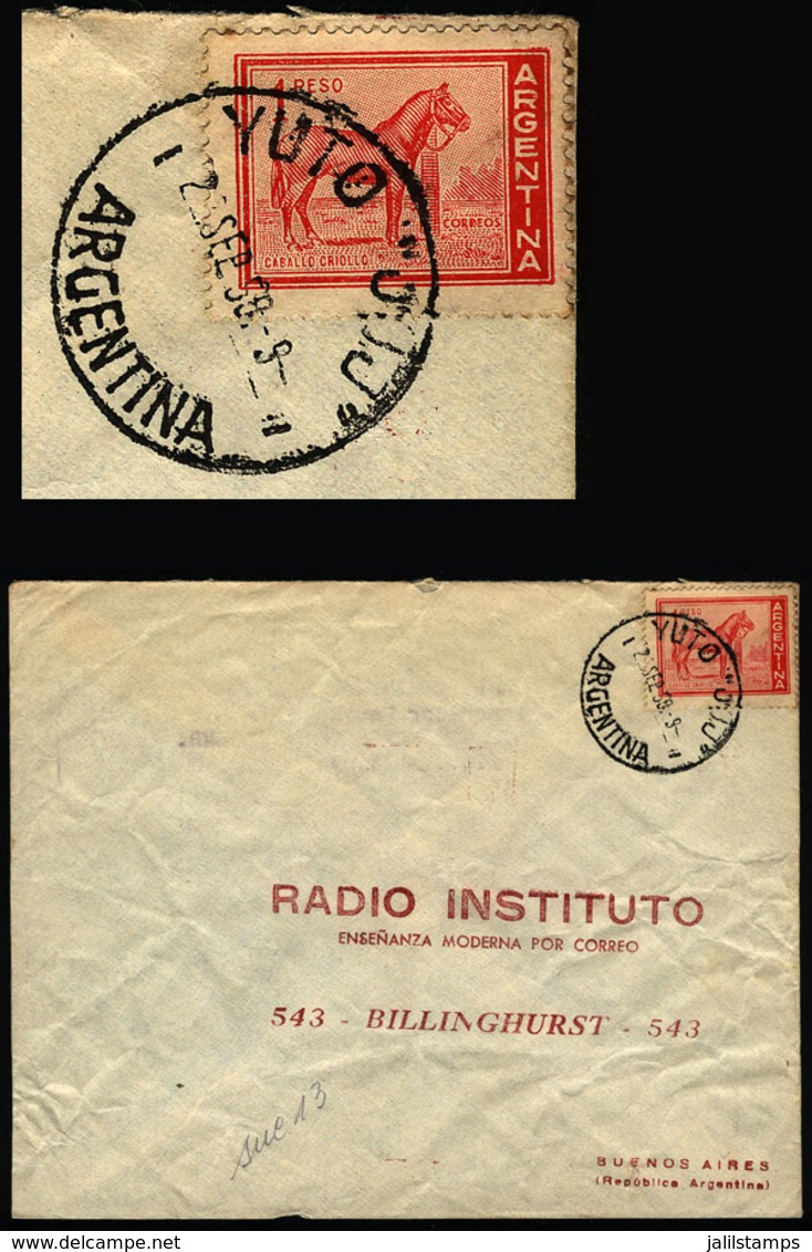 ARGENTINA: Cover Sent From "YUTO" (Jujuy) To Buenos Aires On 23/SE/1959." - Storia Postale