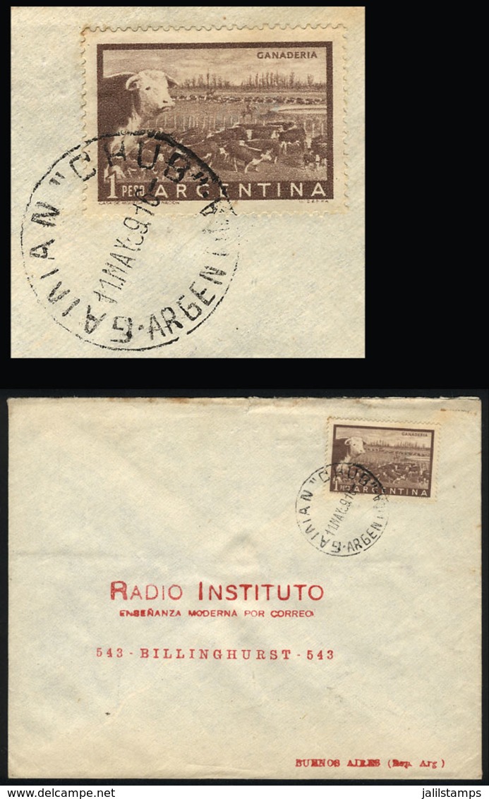 ARGENTINA: Cover Sent From GAIMAN (Chubut) To Buenos Aires On 11/MAY/1959, VF Quality - Cartas & Documentos