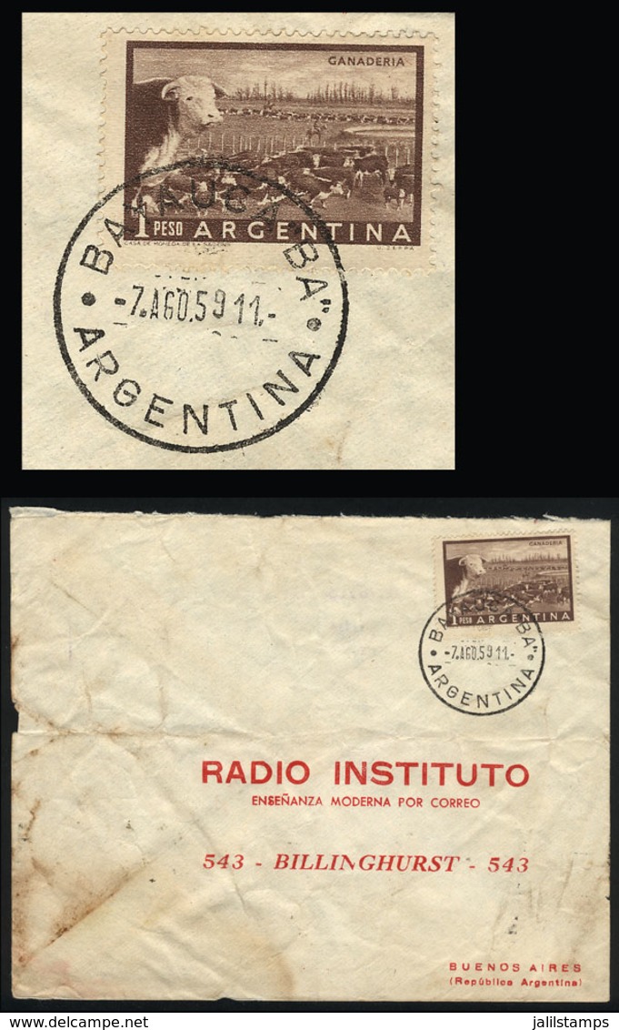ARGENTINA: Cover Sent From BAYAUCA (B.Aires) To Buenos Aires On 7/AU/1959 - Lettres & Documents