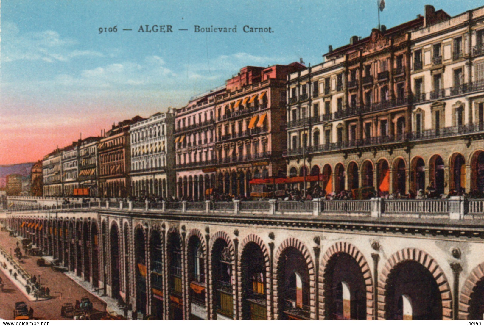 ALGER-BOULEVARD CARNOT- NON VIAGGIATA - Algeri