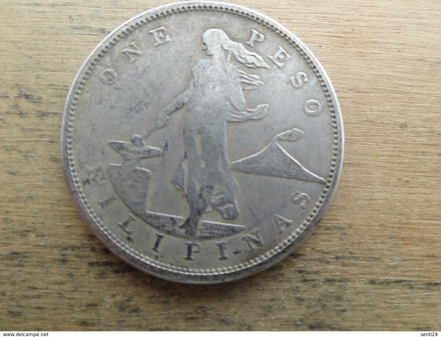 Philippines  1 Peso  1906  Km 168 - Philippines