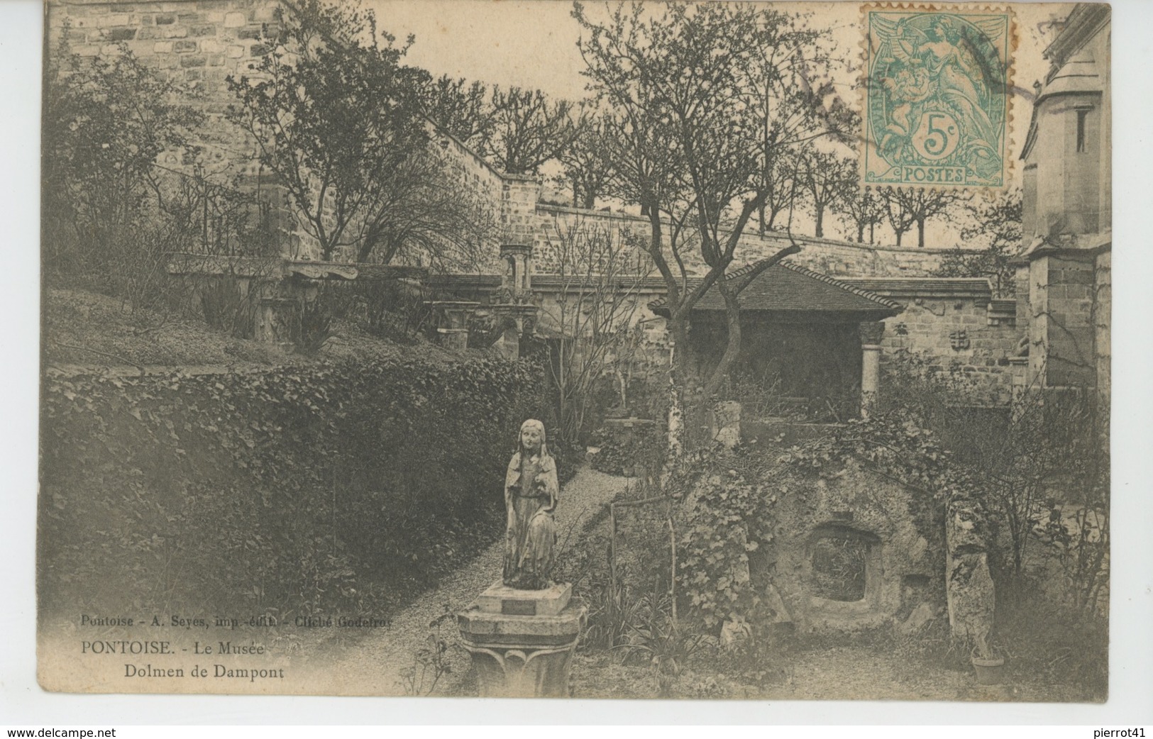 PONTOISE - Le Musée - Dolmen De Dampont - Pontoise