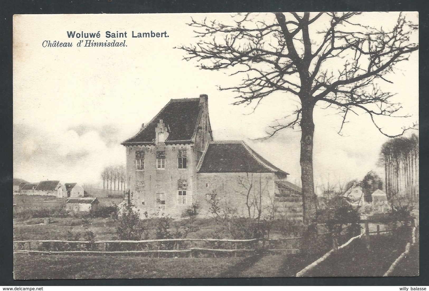 +++ CPA - WOLUWE ST LAMBERT - Château D' HINNISDAEL - Nels Série 11 N° 240  // - Woluwe-St-Lambert - St-Lambrechts-Woluwe