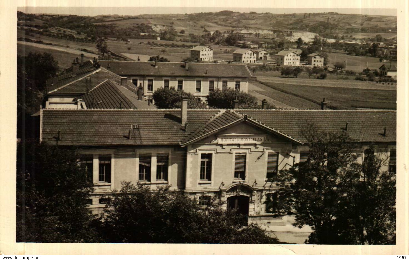 Carte Photo (69)     Hôpital De MONTGELAS à  GIVORS - Givors