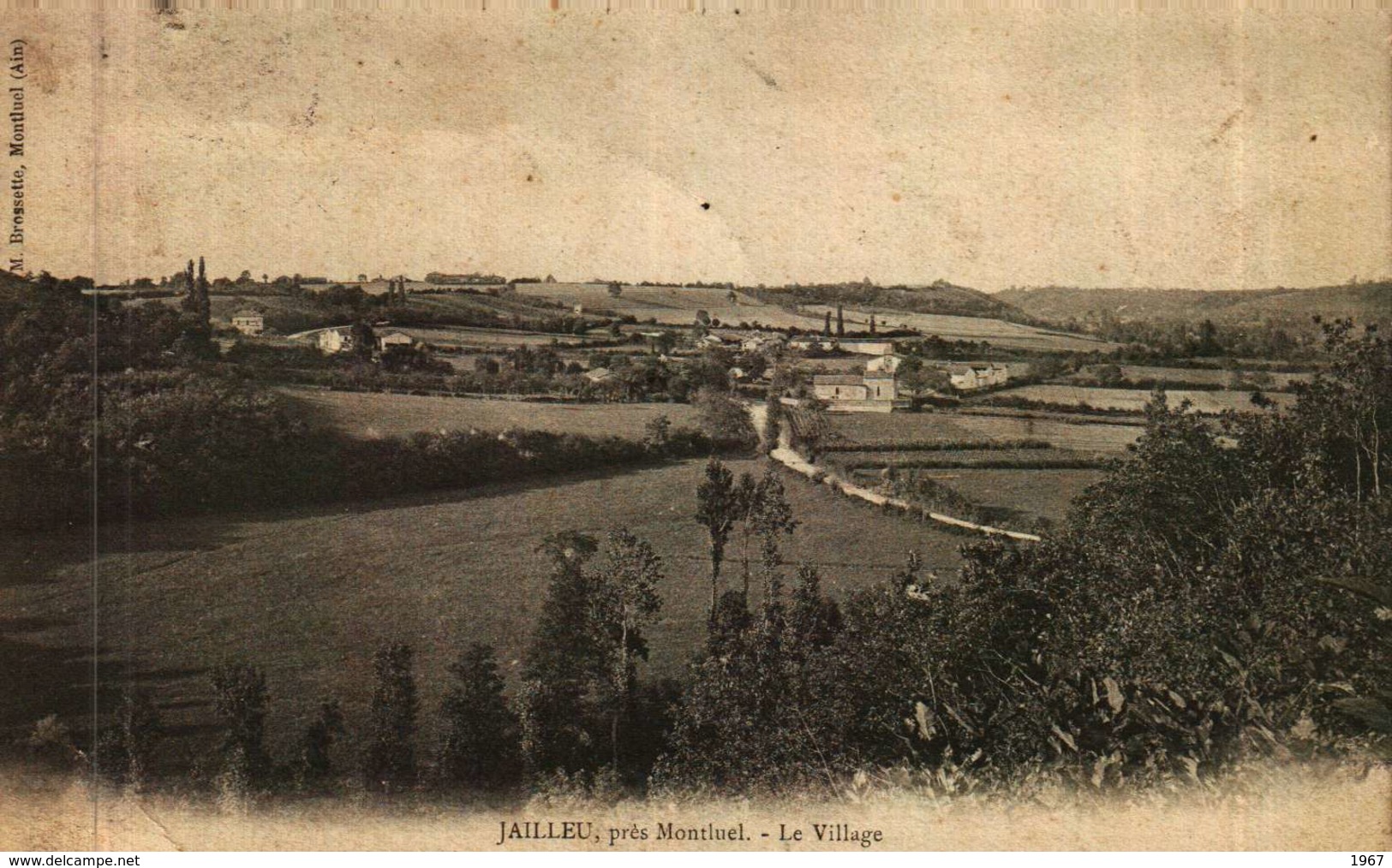 CPA  (01)   JAILLEU  Près MONTLUEL -  Le Village - Sin Clasificación