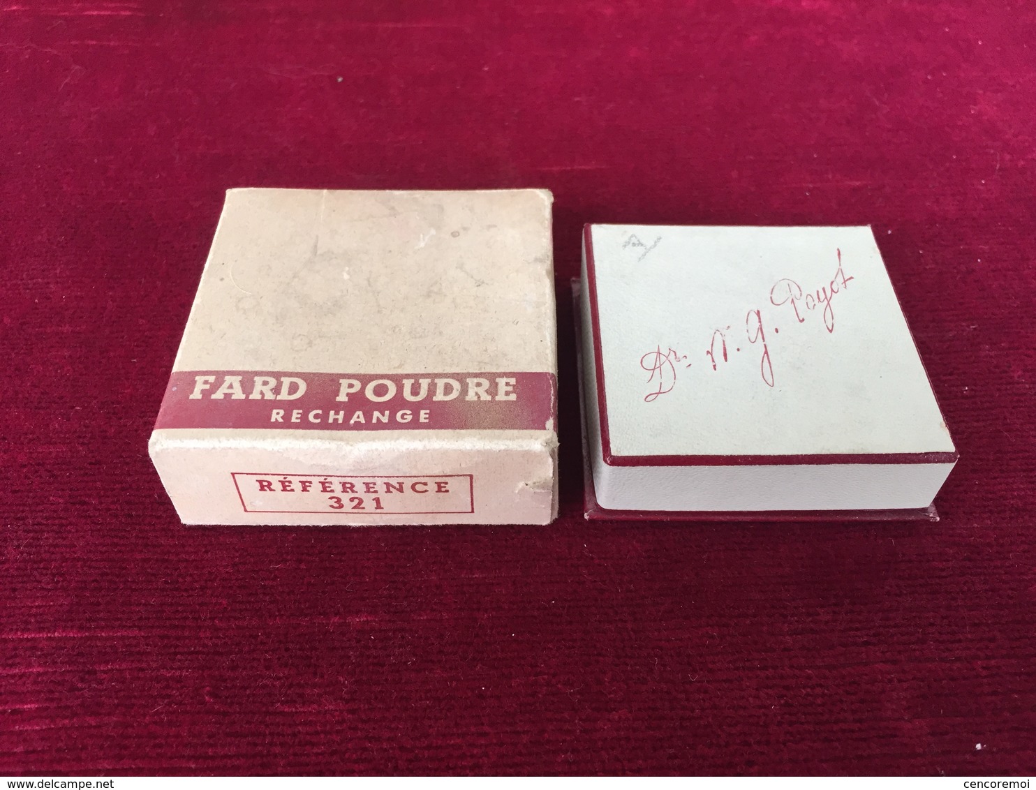 Boite à Poudre-fard Rechange Ancienne,pleine & Scellée,lab. Du DNG Payot, 10, Rue De Castiglione, Paris - Produits De Beauté