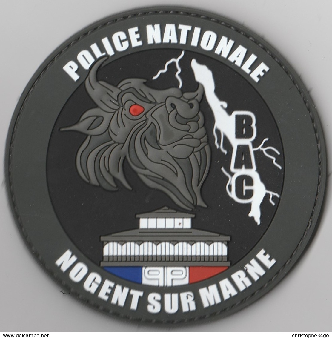 Écusson Police BAC Nogent Sur Marne (94) - Police & Gendarmerie