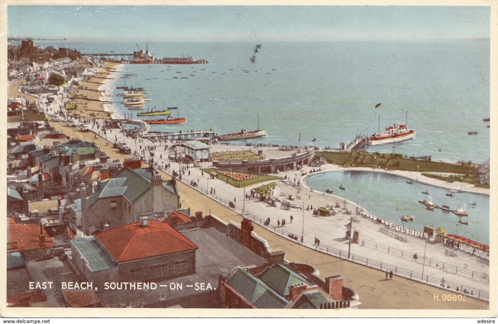 SOUTHEND ON SEA - EAST BEACH, Gel.1967, Sondermarke - Sonstige & Ohne Zuordnung