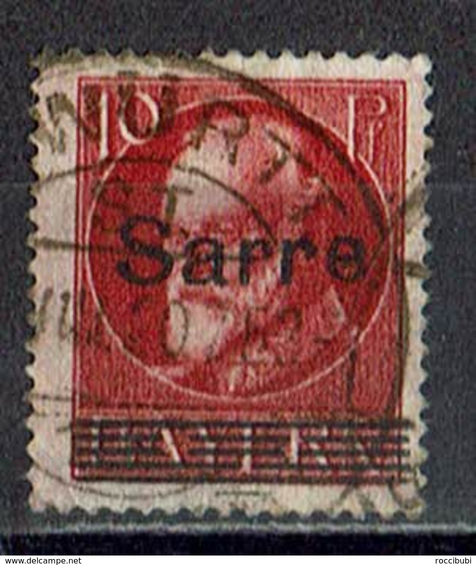 Saargebiet 1920 // Mi. 19 O - Used Stamps