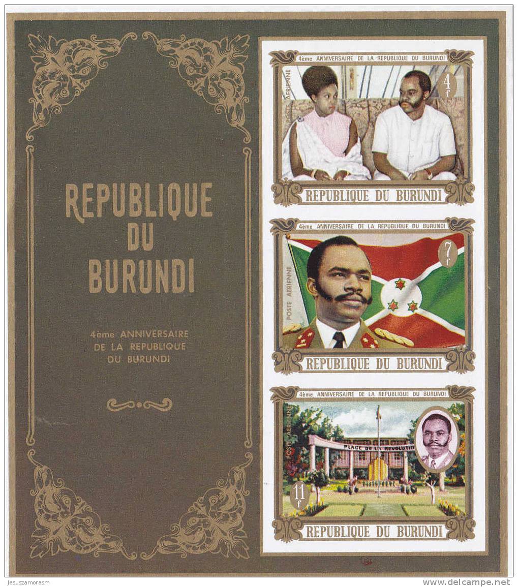 Burundi Hb 41sd - Blocks & Sheetlets