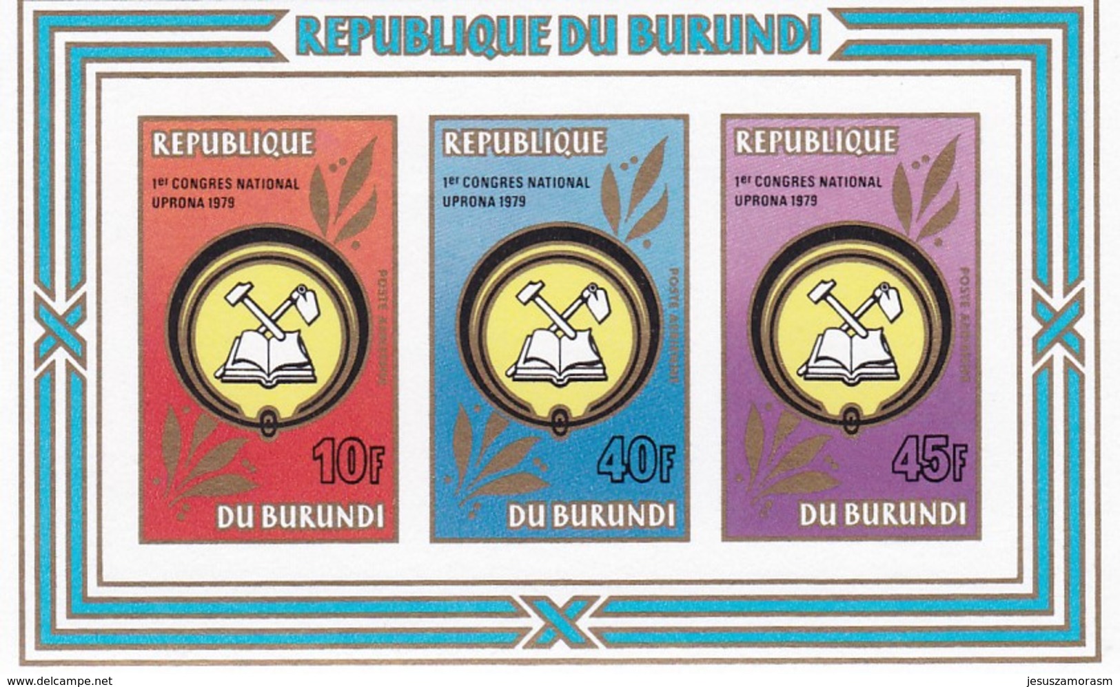 Burundi Hb 112sd SIN DENTAR - Nuevos