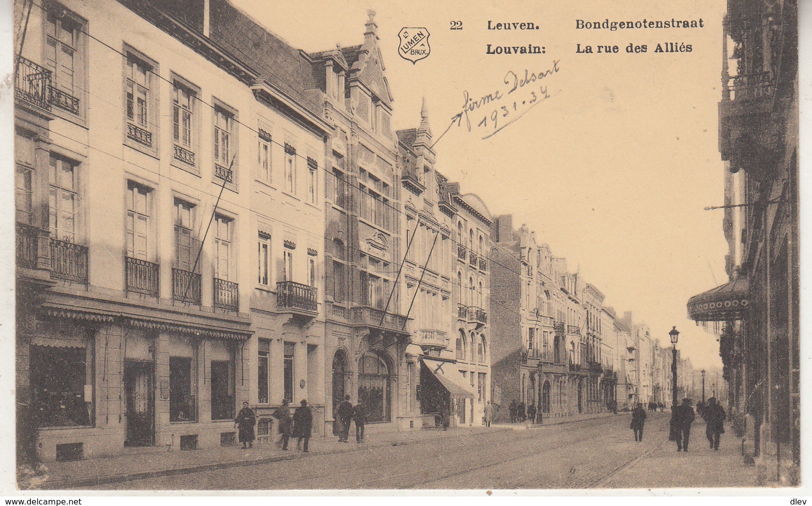 Leuven - Bondgenotenstraat - Geanimeerd - Lumen 22 - Leuven