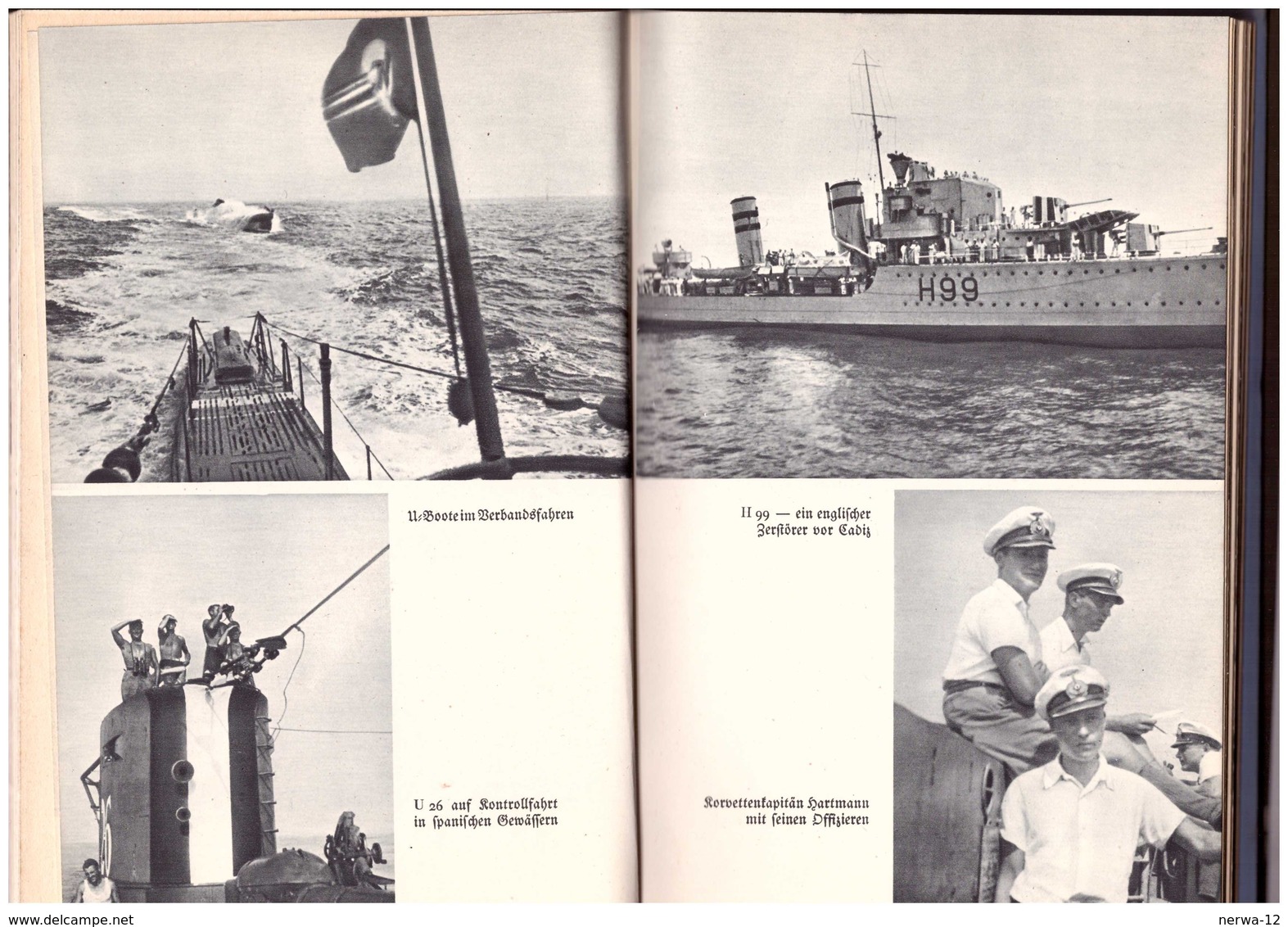 Militaria 2. Weltkrieg Buch von 1940 von U-Boot Kapitän Günther Prien "Mein Weg nach Scapa Flow"
