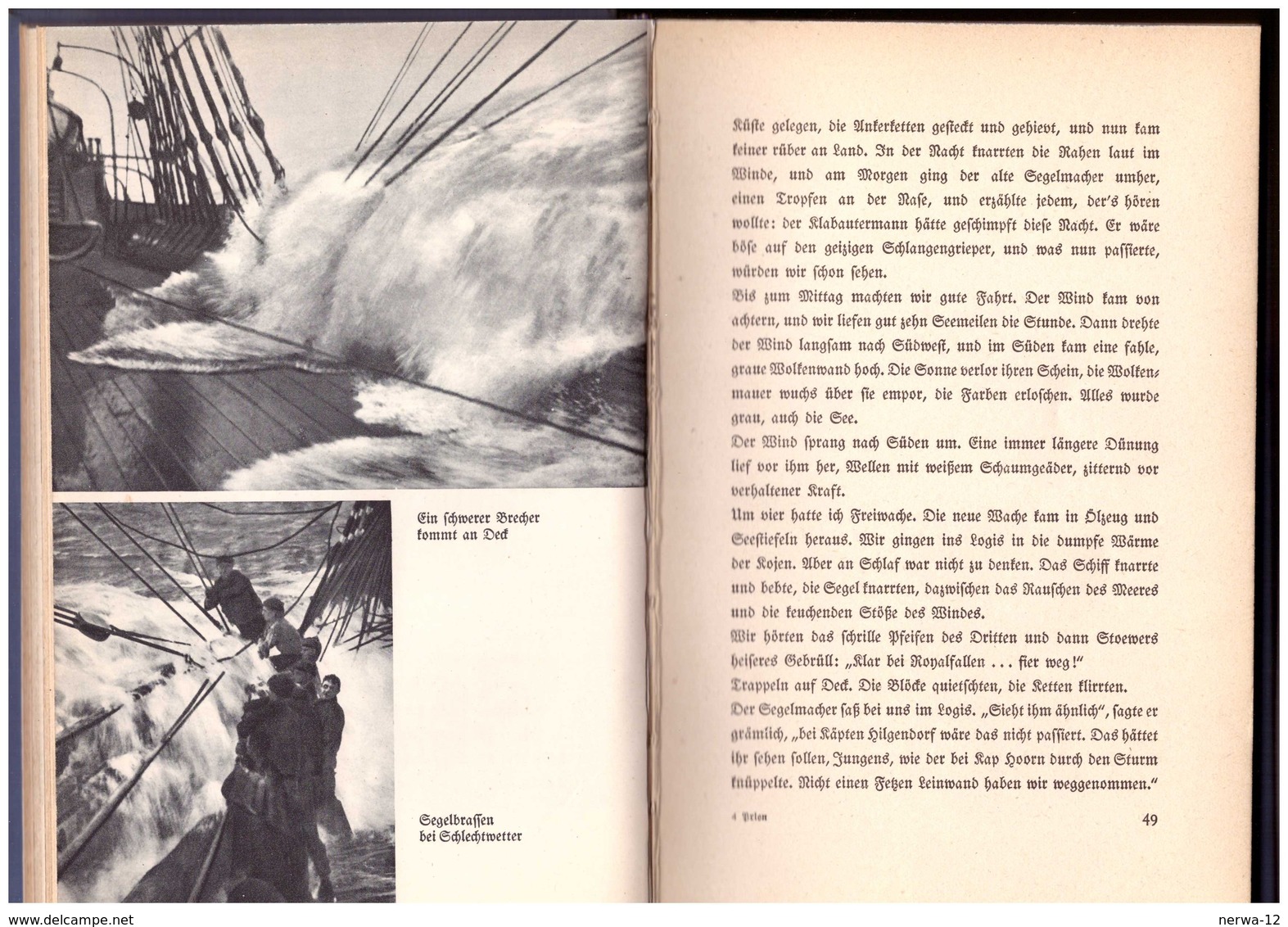 Militaria 2. Weltkrieg Buch von 1940 von U-Boot Kapitän Günther Prien "Mein Weg nach Scapa Flow"