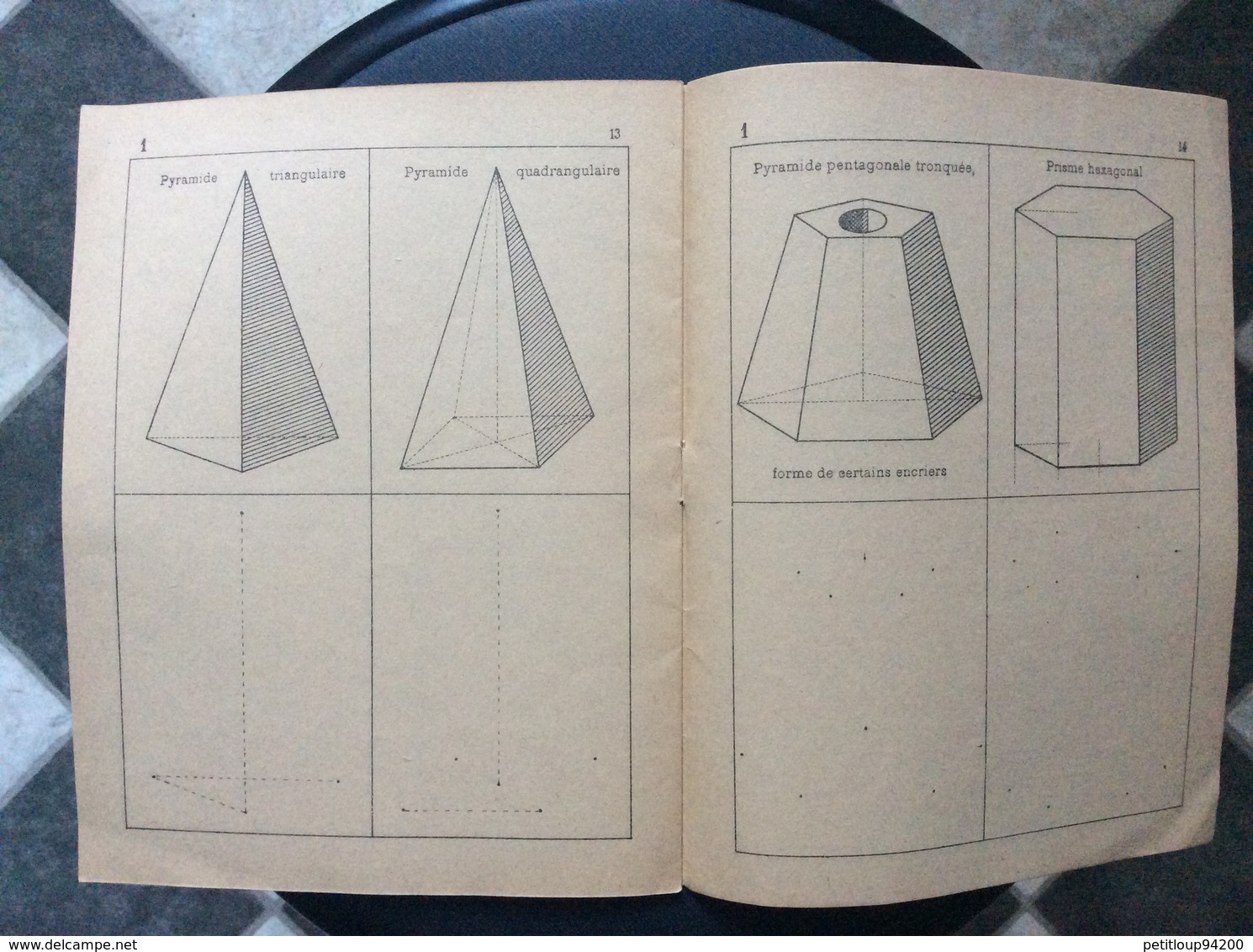 CAHIER L’ECOLIER PARISIEN  Édition Nouvelle  MONROCQ FRÈRES Editeurs-Imprimeurs  PARIS