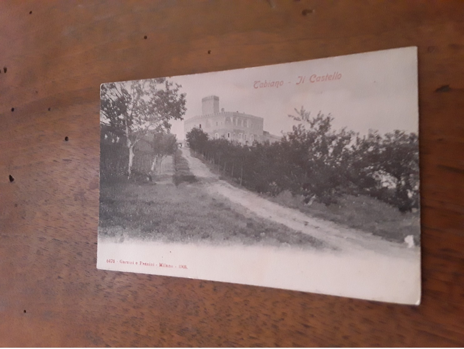 Cartolina Postale D'epoca , Salsomaggiore, Castello Di Tabiano - Sonstige & Ohne Zuordnung