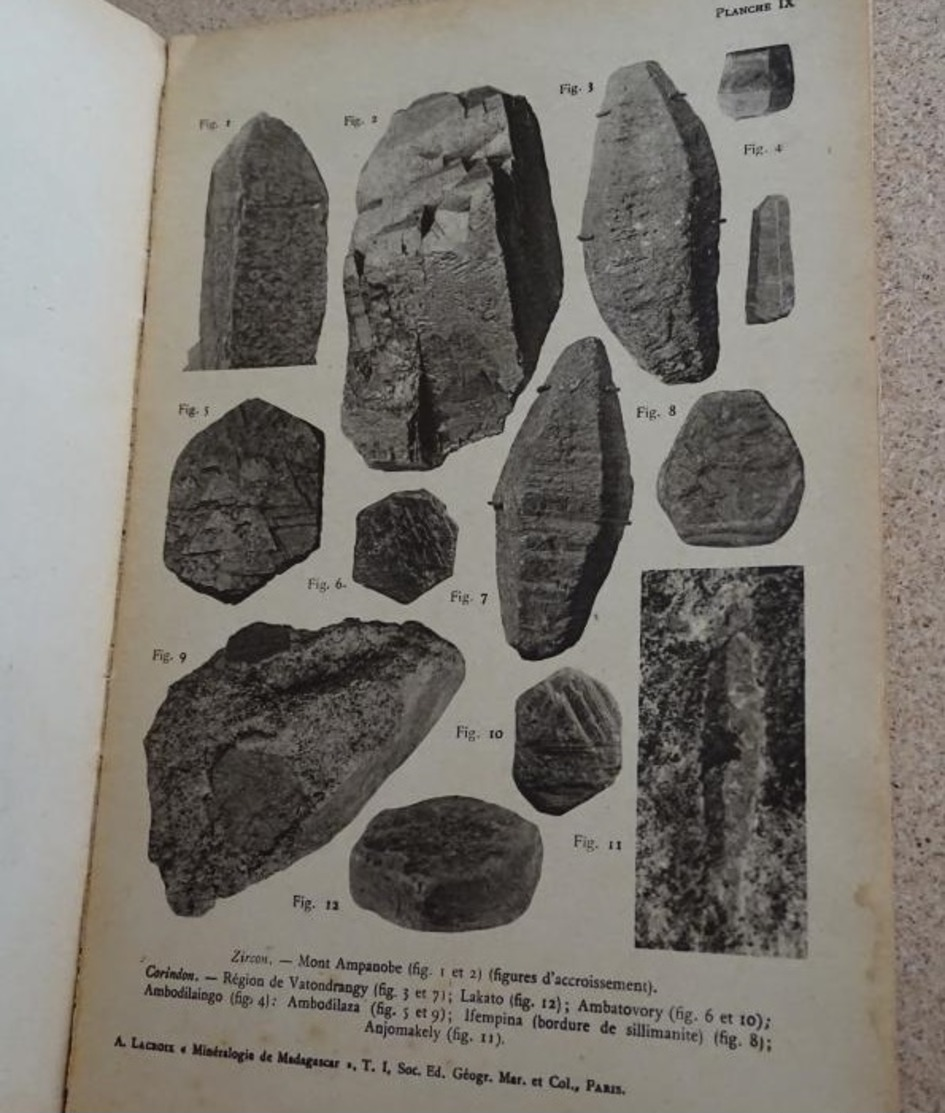 notions théoriques et pratiques de géologie et de minéralogie coloniales - émile buisson - 1944 ministère des colonies