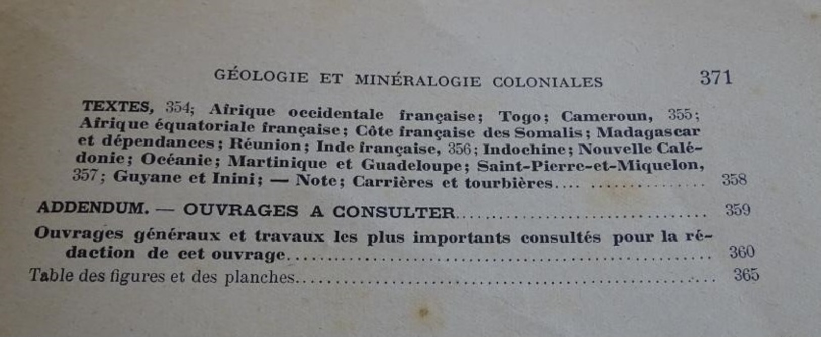 notions théoriques et pratiques de géologie et de minéralogie coloniales - émile buisson - 1944 ministère des colonies