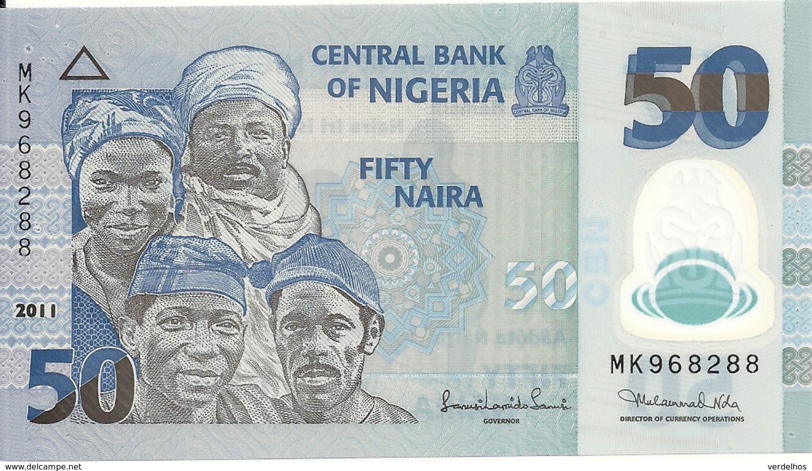 NIGERIA 50 NAIRA 2011 UNC P 40 C - Nigeria