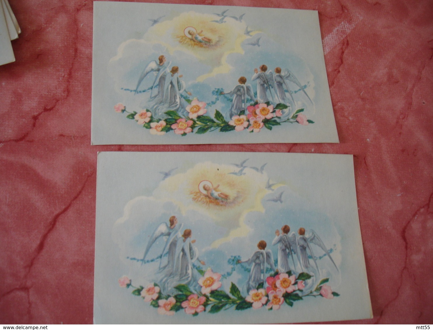 Lot 19 Carte Theme Jesus Creche Roi Mage Illustrateur - Altri & Non Classificati