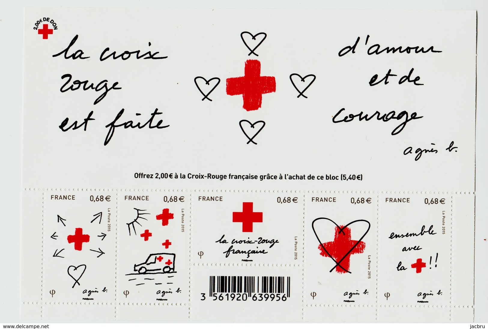 Feuille N° 5001 Amour Et Courage  NEUF** - Neufs