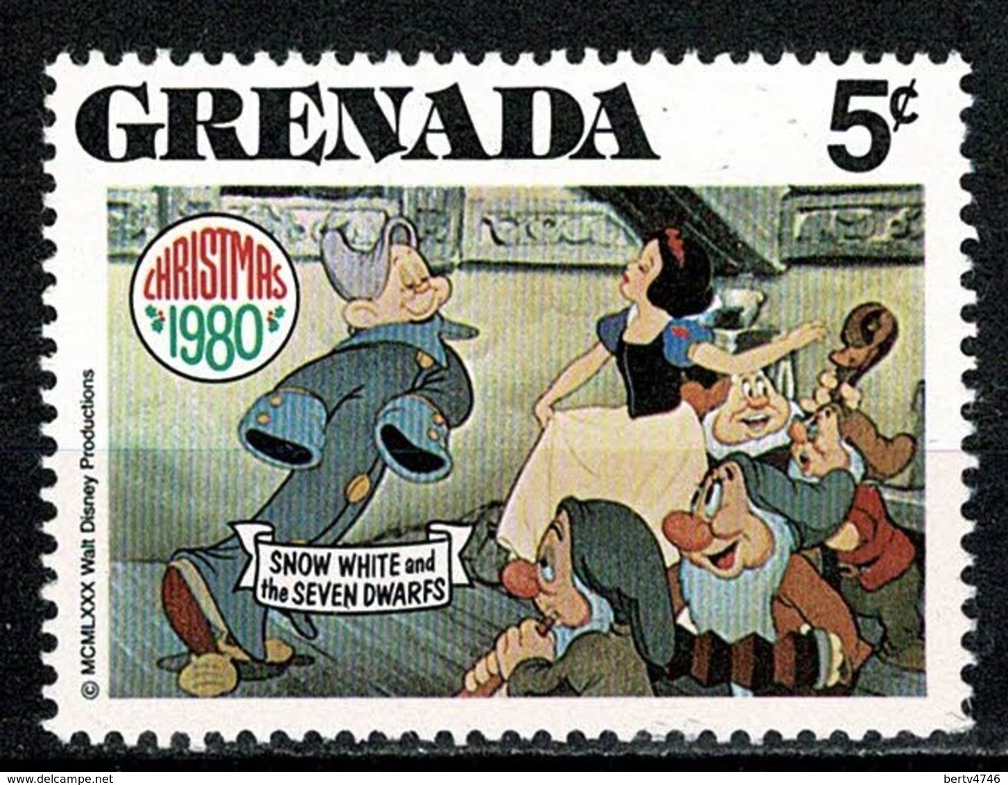 Grenada Christmas 1980 Yv 376**, Mi 425**, Sc 418**,   MNH - Grenade (1974-...)