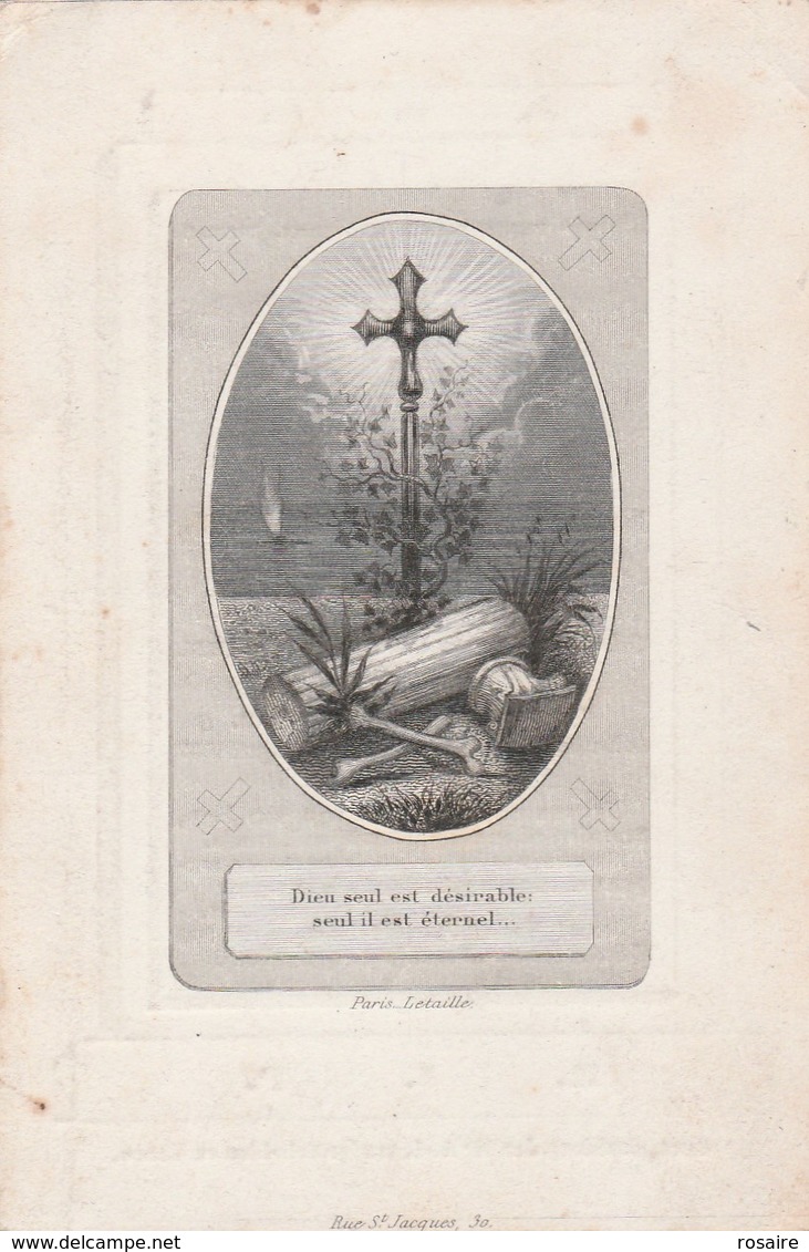 Broeder Victorius Franciscus Doorme-iseghem 1825-broeder Van Liefde Gent-kuldershuis 1857 - Images Religieuses