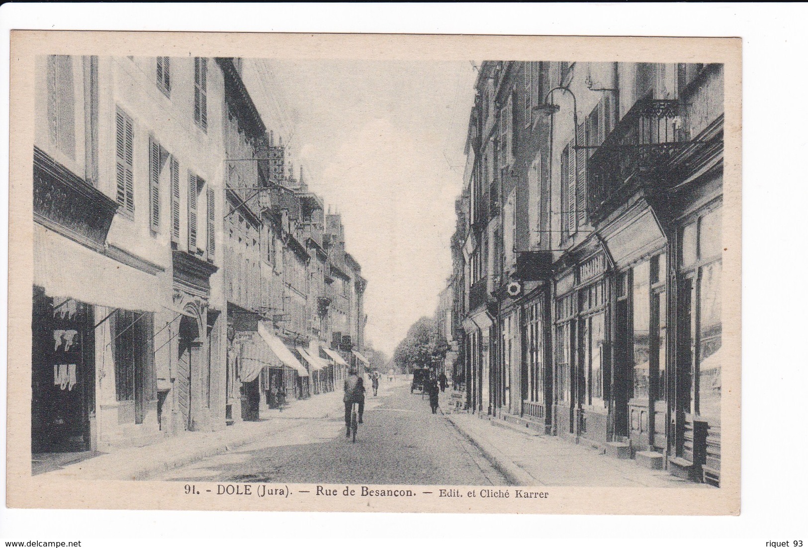 91 - DOLE - Rue De Besançon - Dole