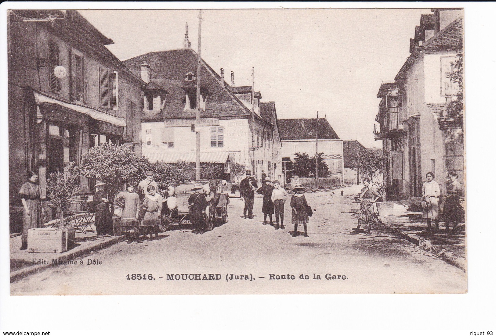 18516 - MOUCHARD - Route De La Gare - Sonstige & Ohne Zuordnung