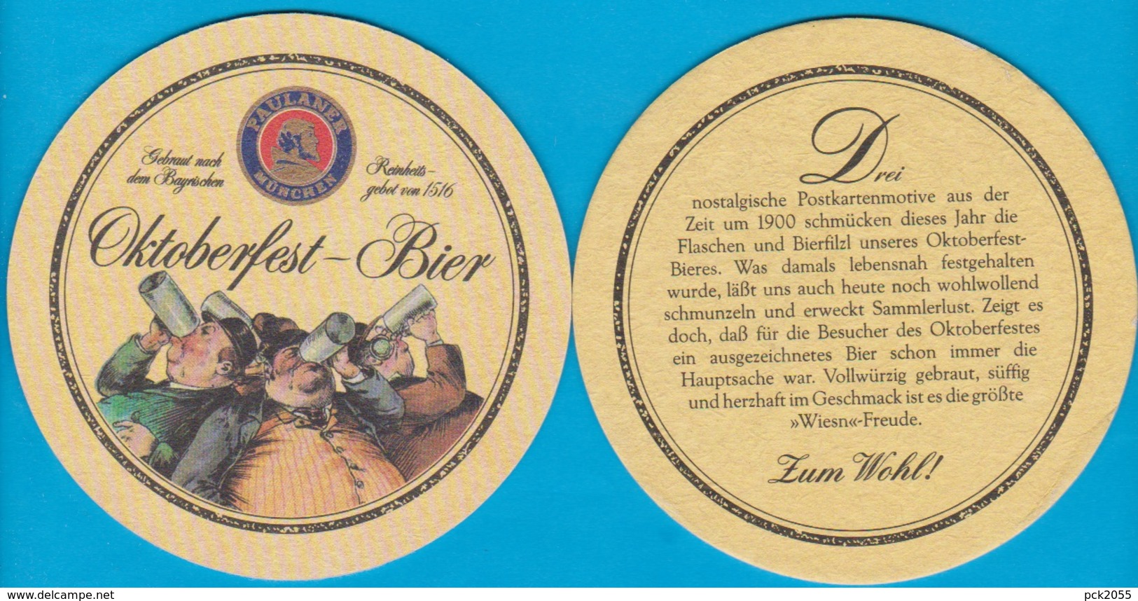 Paulaner Brauerei Gruppe München ( Bd 2293 ) - Bierdeckel