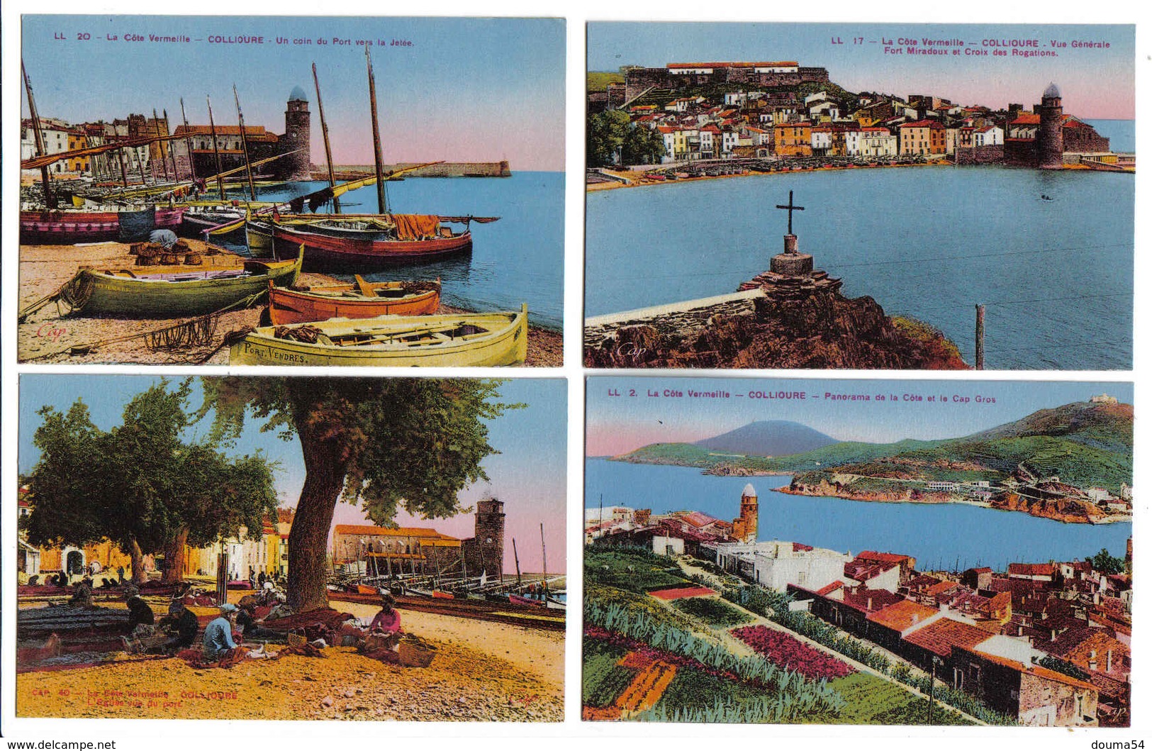 COLLIOURE (66) - (4 Cartes) - Collioure