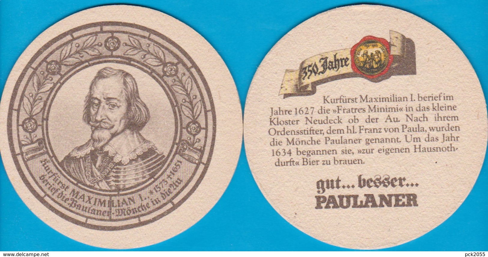 Paulaner Brauerei Gruppe München ( Bd 2302 ) - Bierdeckel