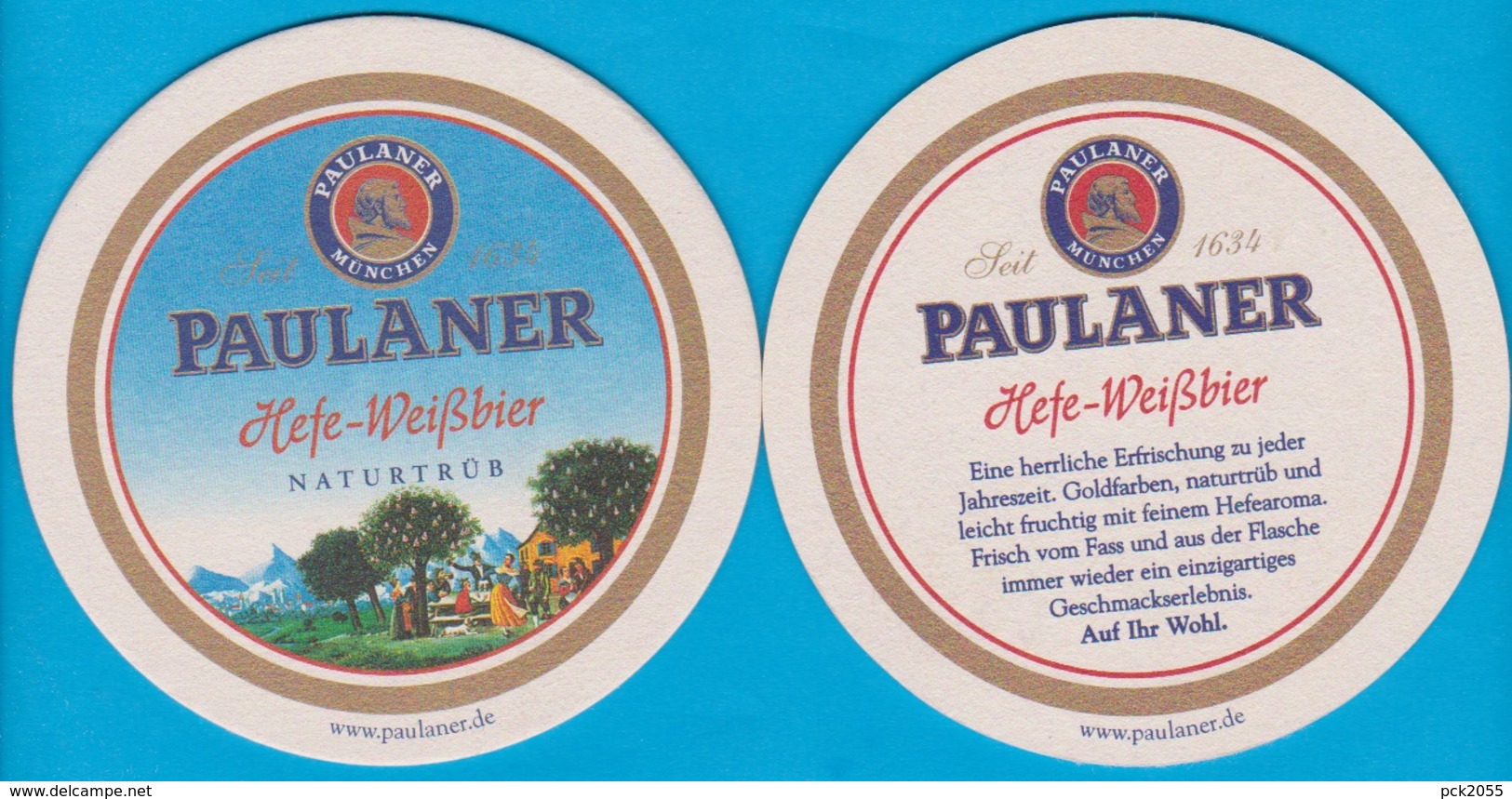 Paulaner Brauerei Gruppe München ( Bd 2306 ) - Bierdeckel