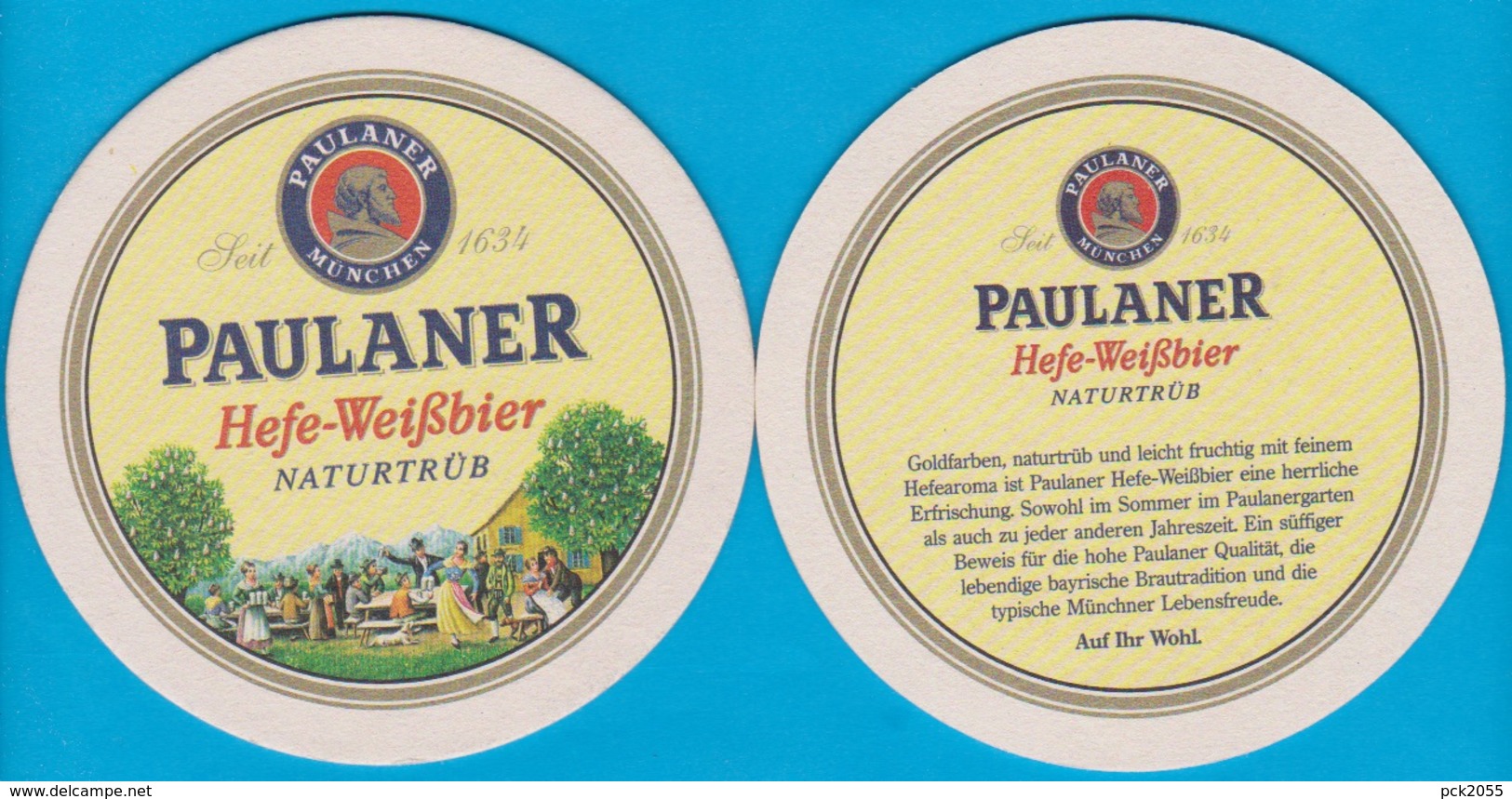 Paulaner Brauerei Gruppe München ( Bd 2307 ) - Bierdeckel